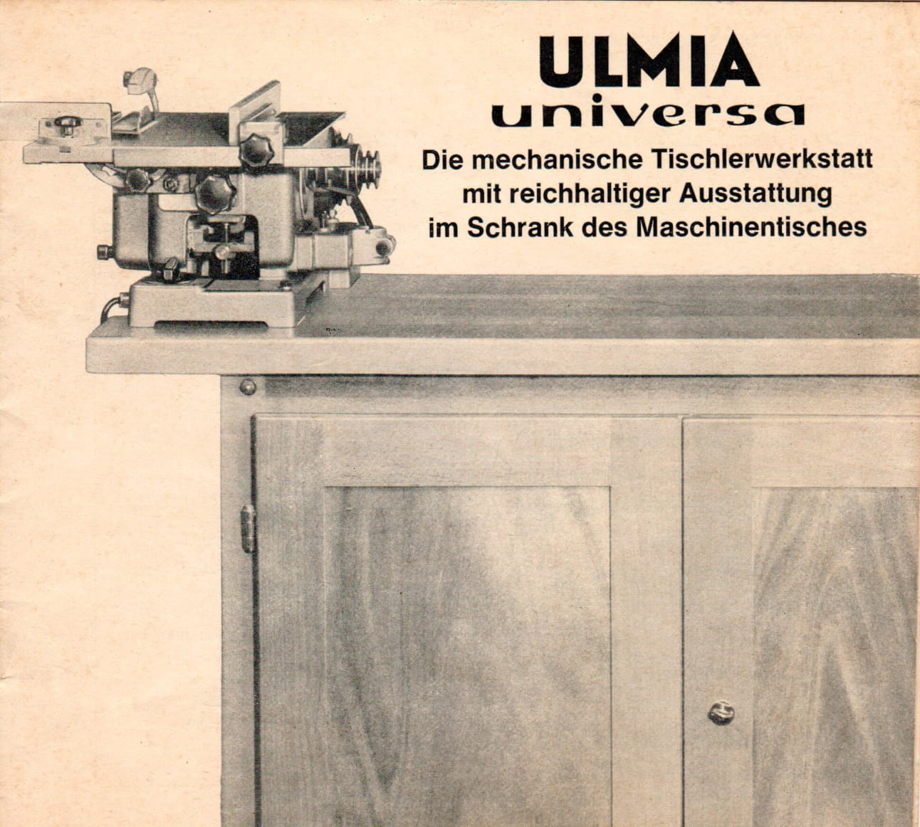 Ulmia Universa K - Werbebroschüre